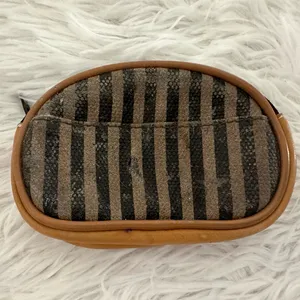 FENDI Vintage‎ Stripe Coin Purse Bag thumbnail 2