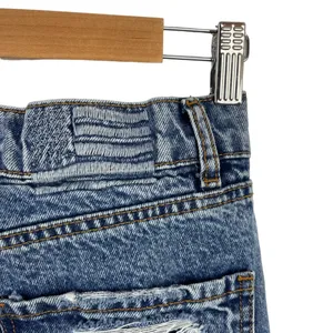 Revice Super 80s High Rise Button Fly Distressed Straight Leg Rigid Jeans SZ 25 thumbnail 8