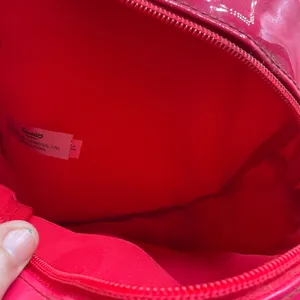 A Very Rare Vintage Sanrio 2011 Bright Red Shiny Hello Kitty Mini Backpack thumbnail 5