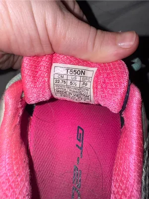 ASICS Women's Gray, Pink & Mint Lace-Up Running Shoes thumbnail 6