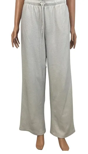 Fabletics medium ribbed brushed lounge casual straight leg pant P4 3265 thumbnail 1