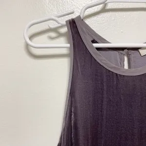 Wilfred Sevres Lilac Silk Crushed Velvet Sleeveless Top thumbnail 4
