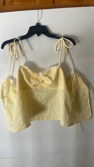 Yellow Crop Top thumbnail 6