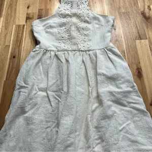 Altar’d State Lace Midi Dress Cream Sleeveless Boho Cottagecore Size S thumbnail 1