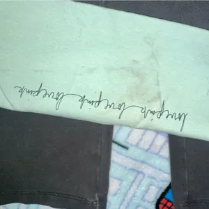 Y2K VS PINK Fold Over Cropped Leggings! thumbnail 4