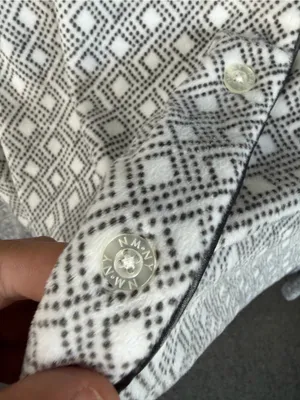 Nicole Miller New York XXL Ultra Soft Geometric Pajama Set NWOT thumbnail 8
