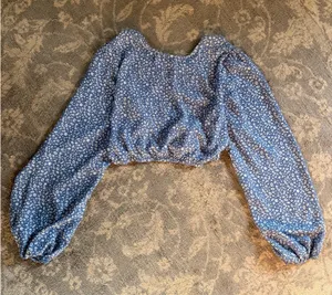 Streetwear Society Long Sleeve Crop Top thumbnail 1