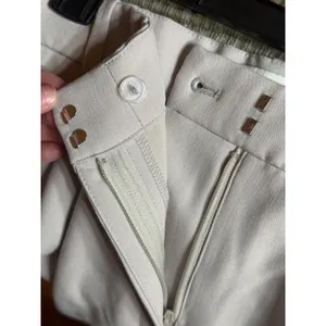 Abercrombie & Fitch Women's Sloane Ultra High Wide Pants Trousers Beige 33 X 16R thumbnail 8
