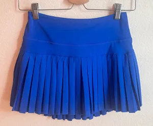 Gold Hinge Tennis Skirt Royal Blue thumbnail 1