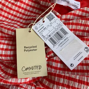 Red Gingham Ruched Sweetheart Top thumbnail 6