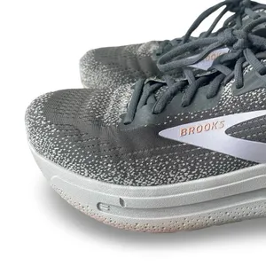Brooks Ghost Max 2 Women’s Running Shoes Gray White Cushioned Sneakers Size 10 B thumbnail 2