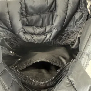Lululemon Quilted Grid‎ Tote Bag Mini Black Puffer Crossbody Handbag LU9BETS thumbnail 11