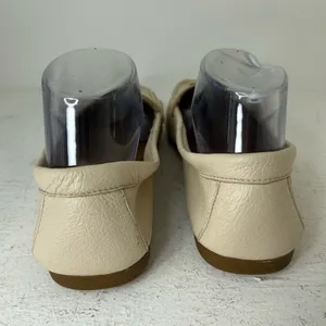 Coach Beige Leather Women’s Slip-Ons thumbnail 3