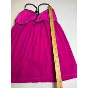 Lululemon Tank Top Athletic Built In Bra Hot Pink Criss‎ Cross Back Activewear thumbnail 2