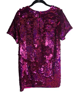 Verb by Pallavi Singhee Sequin Shift Dress XS thumbnail 4