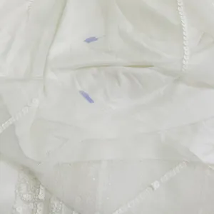 Lulus Stunning Vow White Beaded Sequin Maxi Dress size Large thumbnail 8
