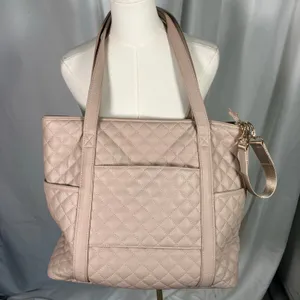 DD Bird The Taupe Leather‎ Nash With Changing Pad Diaper Bag Luxury Shoulder thumbnail 11