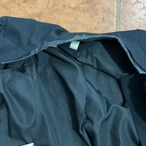 ‎Loft Leather Trimmed Black Blazer Size M thumbnail 6