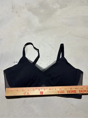 Honeylove Black crossover bra large thumbnail 4