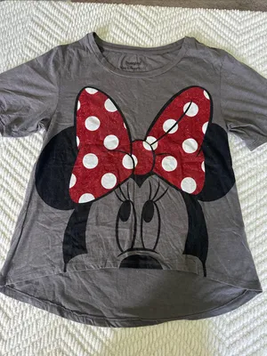 Walt Disney World Minnie Mouse Tee Polka Dot Bow thumbnail 1
