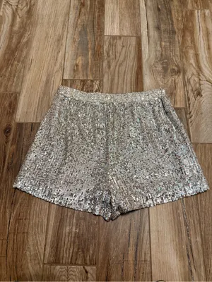 Gianni Bini Nessa Sequin Short thumbnail 4