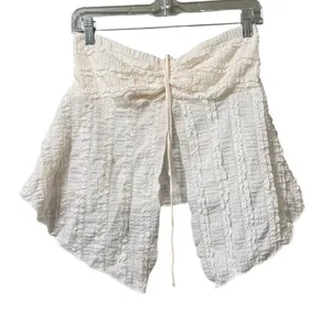 Urban Outfitters Women Split Tube Top Size‎ Small Ruffled Cottagecore Lace NWT thumbnail 1