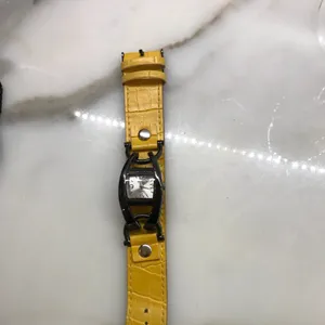 Terner Quartz Watch Yellow Leather Band thumbnail 7