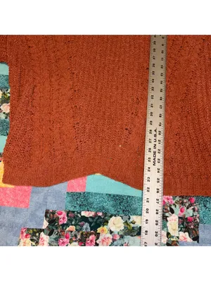 POL Boutique $79 Woman’s L Cable Chunky Knit Sweater Size L Cozy Style: FST296 thumbnail 10