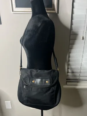Marc Jacobs Preppy Natasha large crossbody bag black thumbnail 4