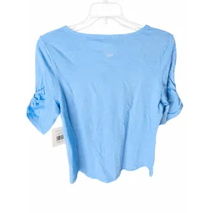 Ella Rafaella women’s short sleeve top in Blue Size Small thumbnail 2