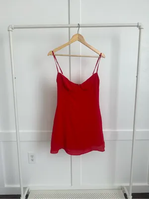 House of CB Christiana Red Mini Dress thumbnail 6