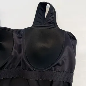 Lands End Black Tugless Low Leg Soft Cup One Piece Swimsuit Size 16W thumbnail 9