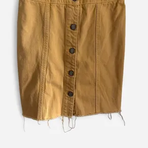 Boyish “The Kennedy” Denim Mini Dress in Honey Pot – Retro Western It-Girl XS thumbnail 6