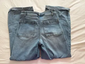 Medium Wash Oat Wide Leg Jeans Blue Size 6 thumbnail 3