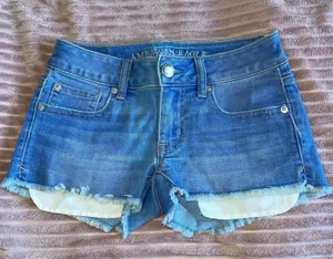 American Eagle Super Stretch Shortie Shorts thumbnail 1