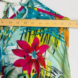 Rebecca Donde Women's Harem Wide Leg Jumper/Cover-Up OSFM Tropical Resort Beach‎ thumbnail 5