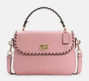 Coach Marlie Top Handle Satchel/crossbody in Bubblegum thumbnail 1