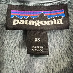 Patagonia‎ Women's Re-Tool Snap-T Polartec Thermal Pro Sweater XS Albone Blue thumbnail 3