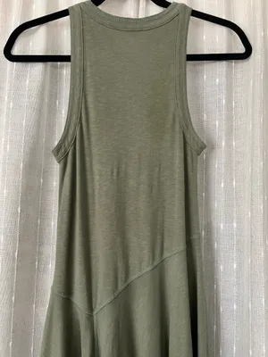 Aerie Asymmetrical Midi Dress thumbnail 6