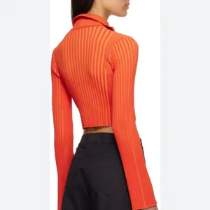 PrettyLittleThing Crop Top ribbed knit cocktail Y2K rave punk Alt layering fairy thumbnail 3