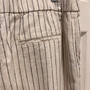 A New Day Women's Striped High Waist Pants Size‎ 10 Career Casual Linen Blend thumbnail 6