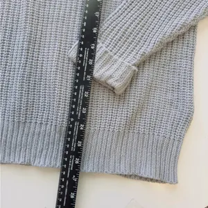 AMERICAN EAGLE‎ Light Blue Knit Mock Neck Sweater Size S\XS thumbnail 7