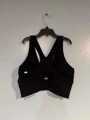 Alo Yoga Wild Things Bra Black thumbnail 2