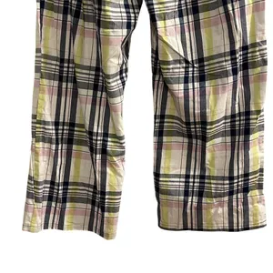Tommy Hilfiger Womens Plaid‎ Pajama Pants Multicolor Pink Yellow Size L thumbnail 12