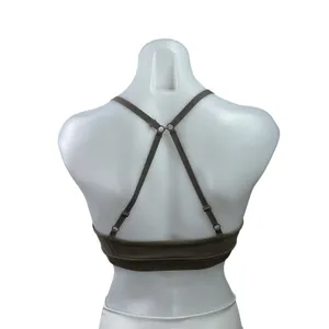 Oner Active Everyday Blue Crossback Workout Active Sports Bra Crop Tank Top Sz S thumbnail 3
