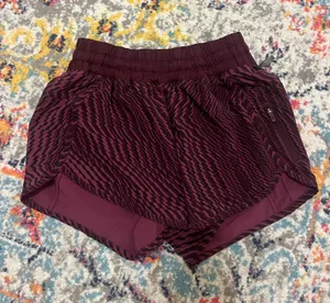 Maroon Lululemon Shorts  thumbnail 1