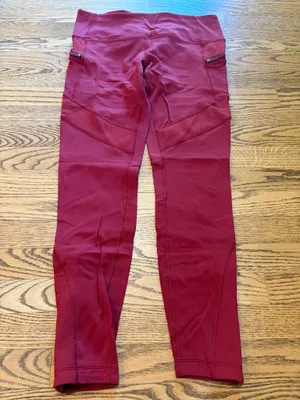 Lululemon Keep The Fleece Tight 28” Dark Sport Red thumbnail 2