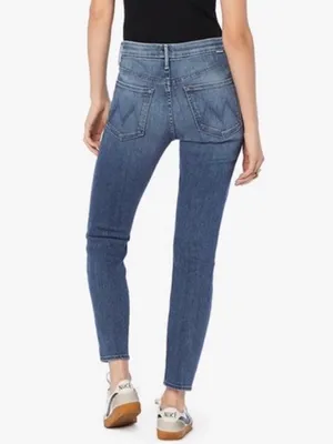 Mother High Waisted Looker Ankle Jeans Size 31 thumbnail 2