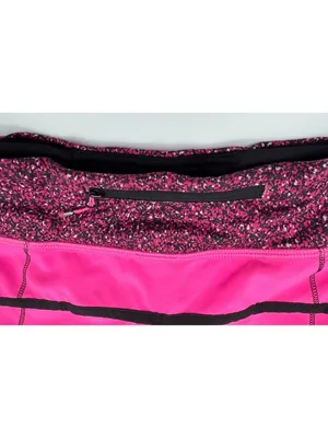 Lululemon Run Speed Shorts Raspberry Glo Light Pink Brief Lined Women's Size 6 thumbnail 4