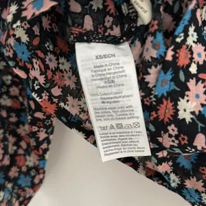 Madewell‎ Ruffle-Yoke Prairie Top in Spring Prairie Xs thumbnail 9